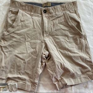 3 pair mens khaki/tan shorts